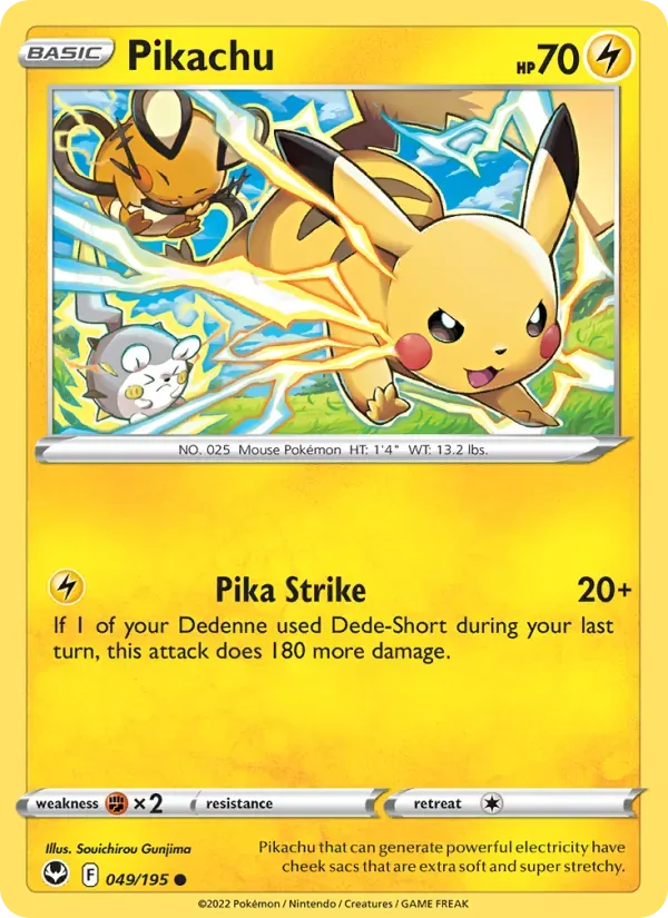 Pikachu — Silver Tempest