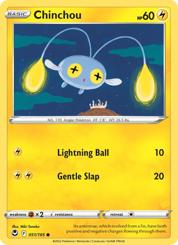 Chinchou — Silver Tempest