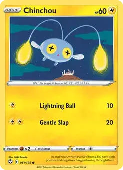 Chinchou — Silver Tempest