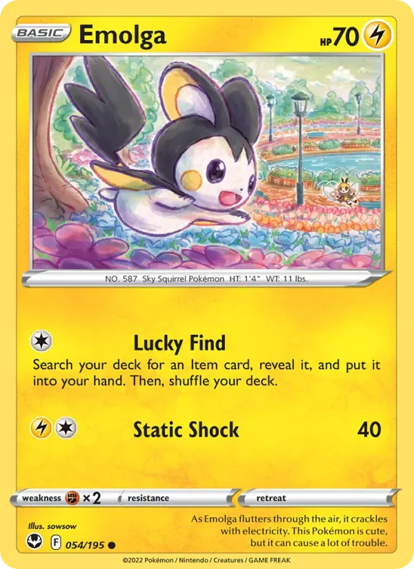 Emolga — Silver Tempest