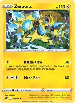 Zeraora — Silver Tempest
