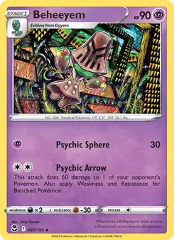 Beheeyem — Silver Tempest