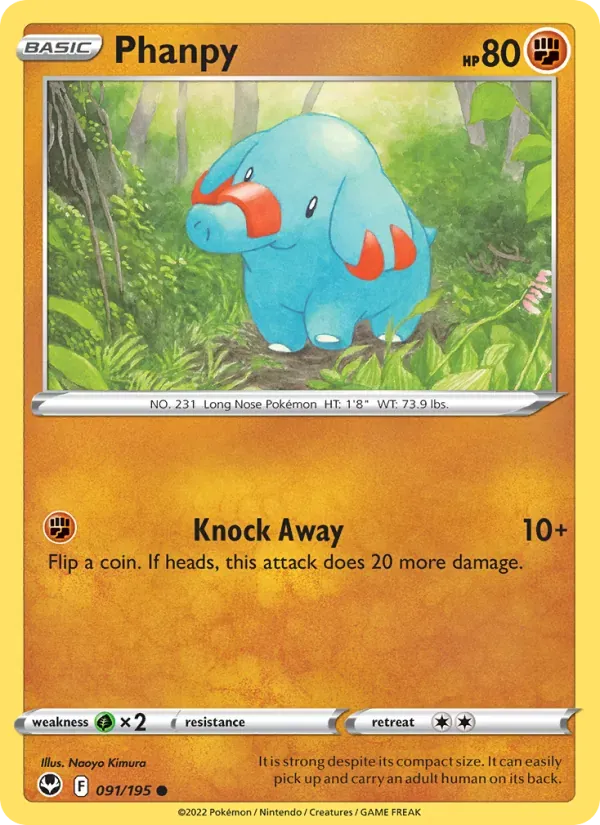 Phanpy — Silver Tempest