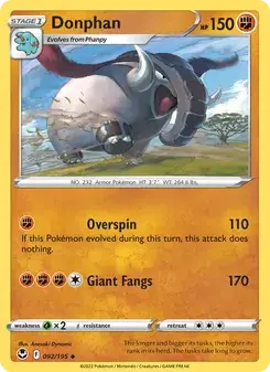 Donphan — Silver Tempest