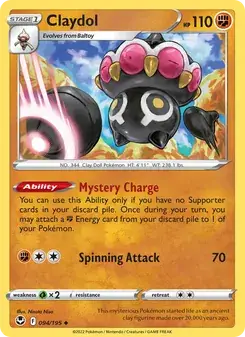 Claydol — Silver Tempest