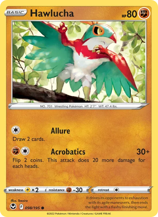 Hawlucha — Silver Tempest