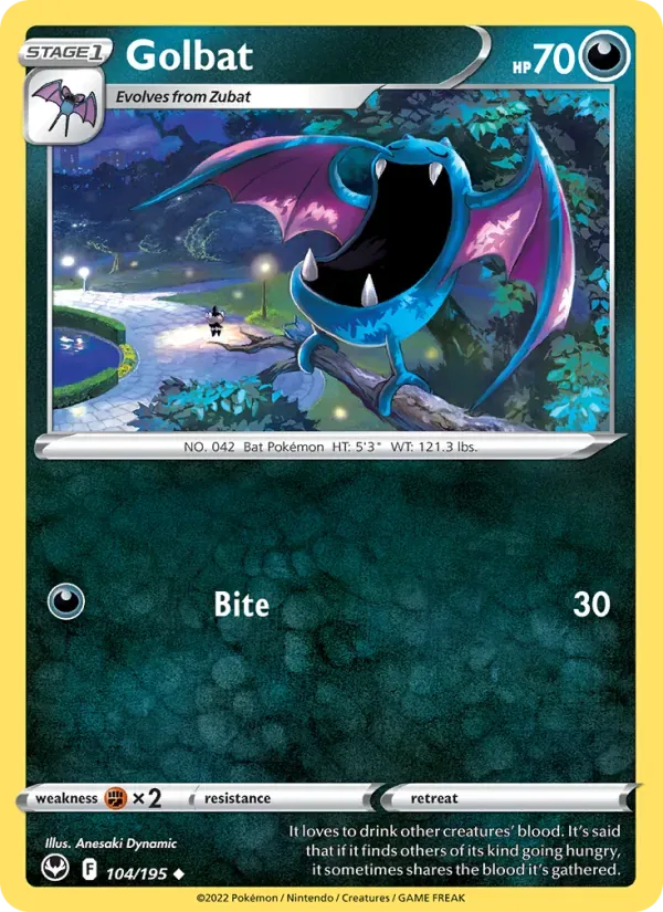 Golbat — Silver Tempest