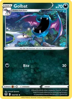 Golbat — Silver Tempest