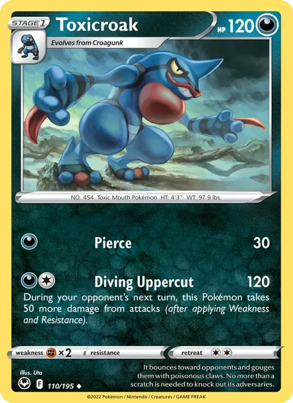 Toxicroak — Silver Tempest