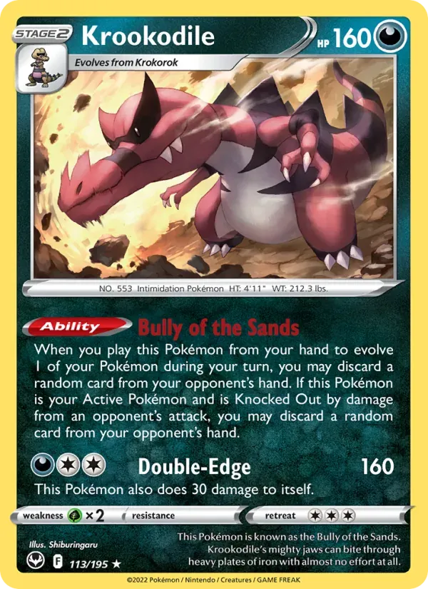 Krookodile — Silver Tempest