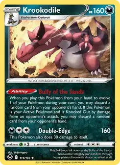 Krookodile — Silver Tempest