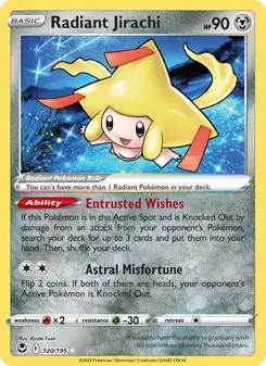 Radiant Jirachi — Silver Tempest