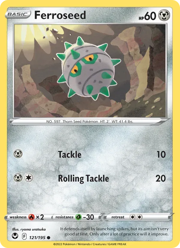 Ferroseed — Silver Tempest