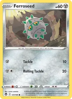 Ferroseed — Silver Tempest