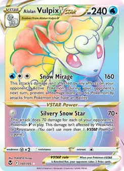 Alolan Vulpix VSTAR — Silver Tempest