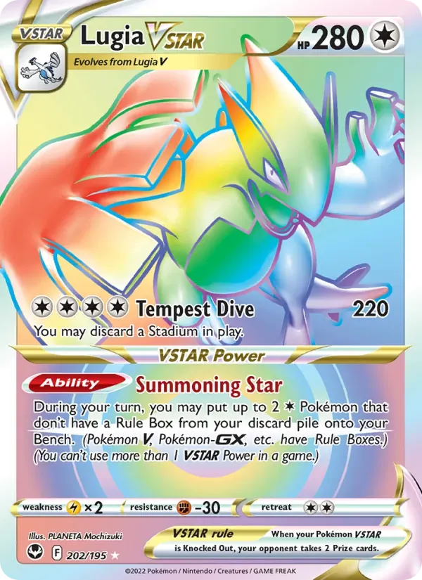Lugia VSTAR — Silver Tempest