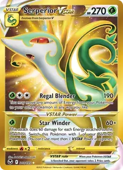 Serperior VSTAR — Silver Tempest